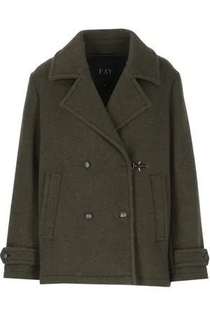 FAY Jacka, Dam, L, Double Breasted Coat