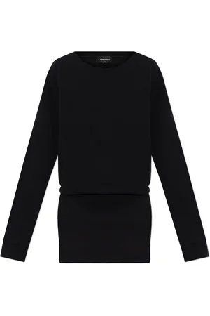 Dsquared2 Klänning, Dam, M, Bomull, Långärmad Klänning