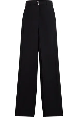 Lanvin Byxor, Dam, M, Stilrena byxor med fickor och knappstängning