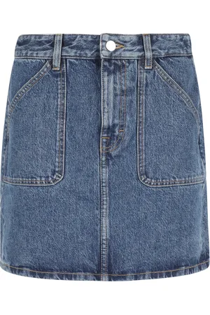 Filippa K Kjol, Dam, S, Denim, Patch Pocket Mini Kjol