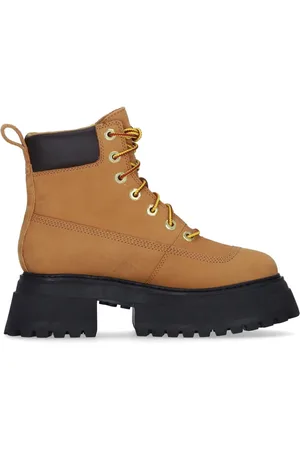 Timberland Skor, Dam, 38 1/2 EU, Läder, Vattentät Hög Snörkänga