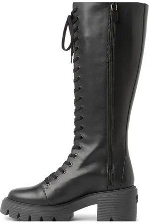 Stuart Weitzman Skor, Dam, 38 EU, Chiffong, Soho Lug Högklackade Stövlar