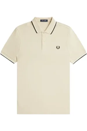 Fred Perry Topp, Herr, M, Bomull, Contrastrandig Pikétröja