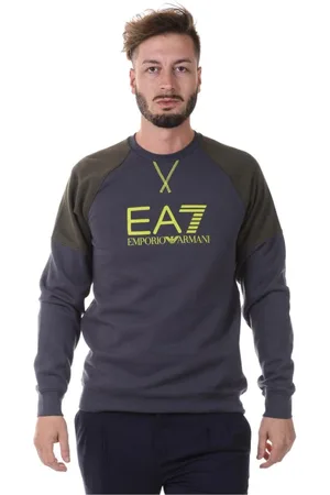 EA7 Sweatshirts & Hoodies, Herr, L, Bomull, Sweatshirt Hoodie