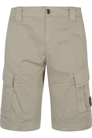 C.P. Company Shorts, Herr, XL, Bomull, Bermuda Cargo Shorts i Satin Stretch