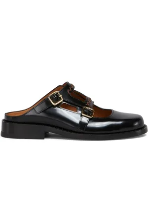 Marni Skor, Dam, 40 EU, Läder, Svarta sandaler