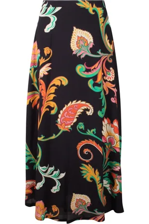 Etro Kjol, Dam, M, Paisley Print Långkjol