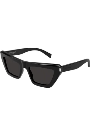 Saint Laurent Accessoarer, unisex, ONE Size, Läder, Snygg Svart Läder Axelväska