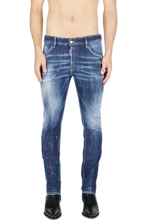 Dsquared2 Jeans, Herr, S, Denim, Skater Stretch Denim Jeans