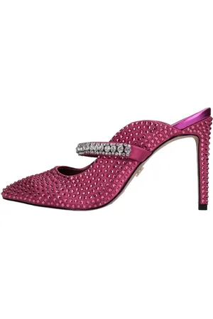 Kurt Geiger Skor, Dam, 38 EU, Läder, Sandaler Fuchsia