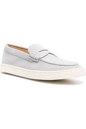 Brunello Cucinelli Skor, Herr, 44 1/2 EU, Läder, Penny Slot Slip-On Skor