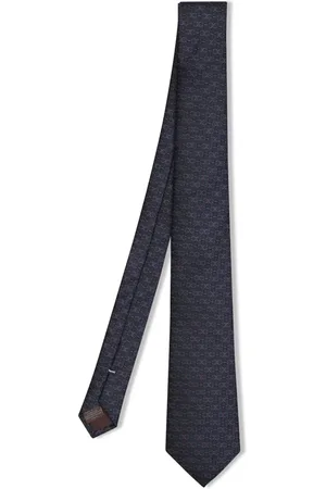CANALI Accessoarer, Herr, ONE Size, Slips i siden med logotryck