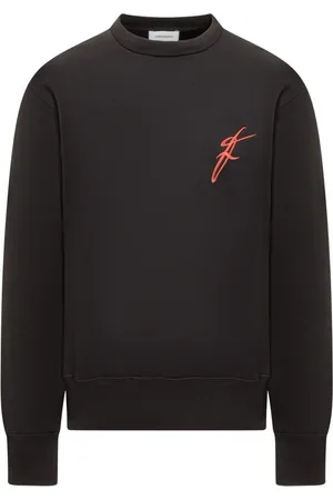 Salvatore Ferragamo Sweatshirts & Hoodies, Herr, S, Bomull, Klassisk Sweatshirt med Rund Hals