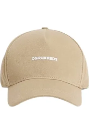 Dsquared2 Accessoarer, Dam, ONE Size, Bomull, Broderad Logotyp Baseballkeps