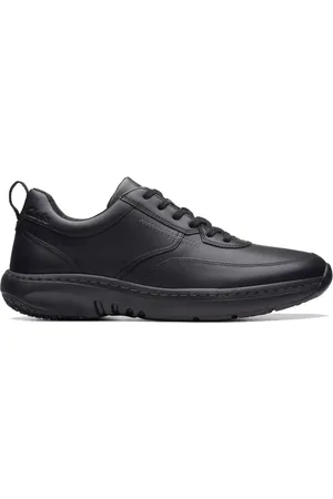 Clarks Skor, Herr, 42 EU, Läder, Pro Lace Sneakers