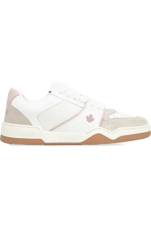 Dsquared2 Skor, Dam, 36 EU, Läder, Lågskurna sneakers i läder