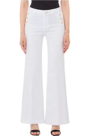 Liu Jo Jeans, Dam, W27, Bomull, Vida Ben Knäppta Dambyxor
