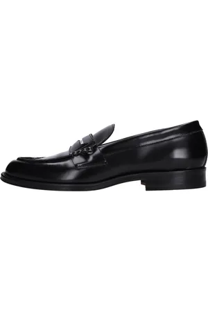 Dsquared2 Skor, Herr, 44 EU, Läder, Platta skor Svart