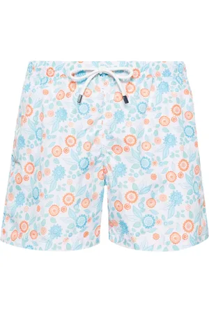FEDELI Badkläder, Herr, L, Polyester, Polyester Badshorts med Elastisk Midja