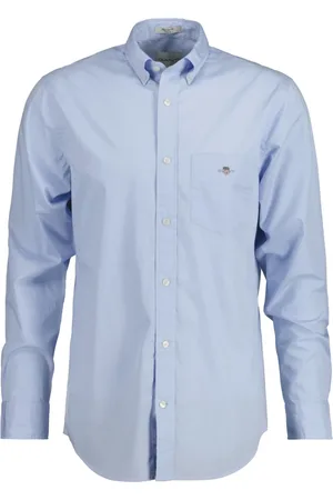 GANT Skjorta, Herr, S, Bomull, Regular Poplin Skjorta