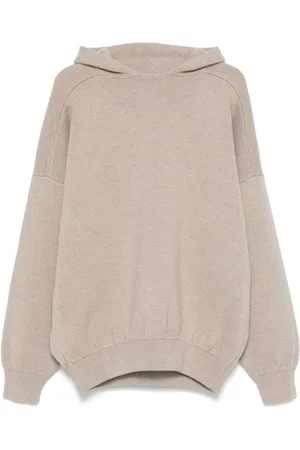 FEAR OF GOD Sweatshirts & Hoodies, Herr, L, Stickad tröja med huva
