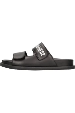 Dsquared2 Skor, Dam, 37 EU, Läder, Sandaler Svart