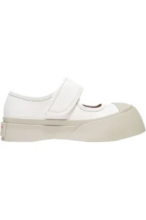 Marni Skor, Dam, 37 EU, Läder, Mary Jane Läderskor