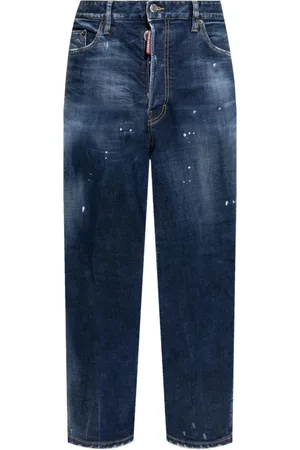 Dsquared2 Jeans, Herr, S, Denim, Navy Slim Fit Stretch Denim Jeans