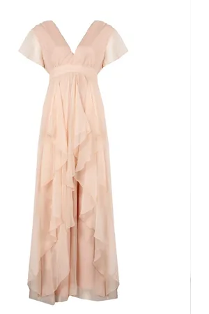 Liu Jo Klänning, Dam, M, Polyester, Elegant Maxiklänning