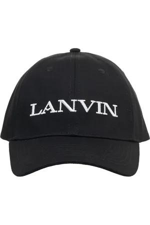 Lanvin Accessoarer, Herr, ONE Size, Bomull, Basebollkeps med logotyp