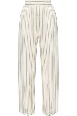 Max Mara Byxor, Dam, XS, Bomull, Byxor Louvre