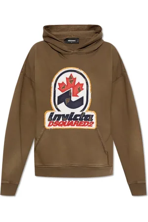 Dsquared2 Sweatshirts & Hoodies, Herr, 2Xl, Bomull, Hoodie