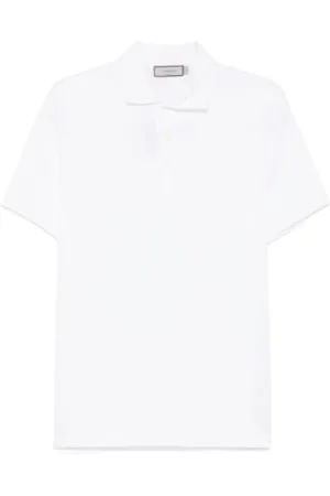 CANALI Topp, Herr, 3Xl, Bomull, Pikétröja med korta ärmar