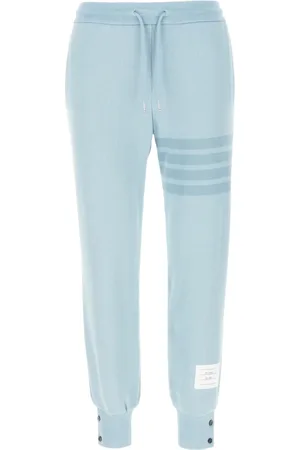 Thom Browne Byxor, Dam, XS, Bomull, Double Face Knit 4-Bar Sweatpants