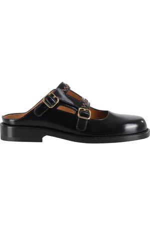 Marni Skor, Dam, 39 EU, Läder, Open Buckle Sandal