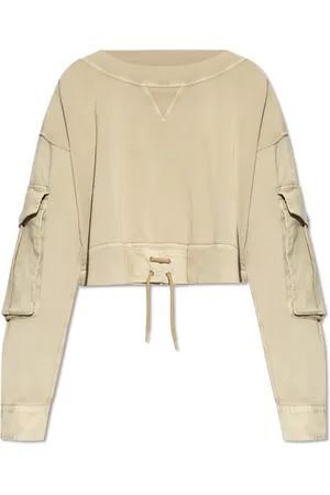 Dsquared2 Sweatshirts & Hoodies, Dam, L, Bomull, Sweatshirt med knytband