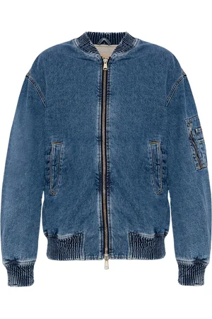 Diesel Jacka, Herr, S, Denim, D-Weltik Denim Bomberjacka