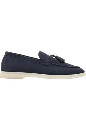 Scarosso Skor, Dam, 36 EU, Mocka, Leandra Loafers