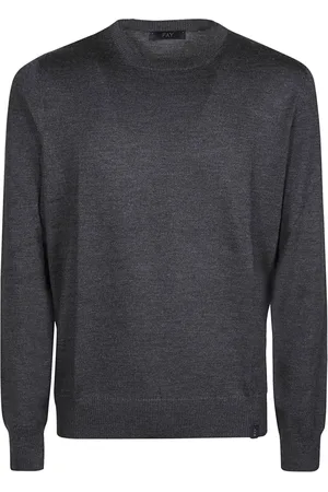 FAY Stickade tröjor & koftor, Herr, 3Xl, Casual Stickad Tröja