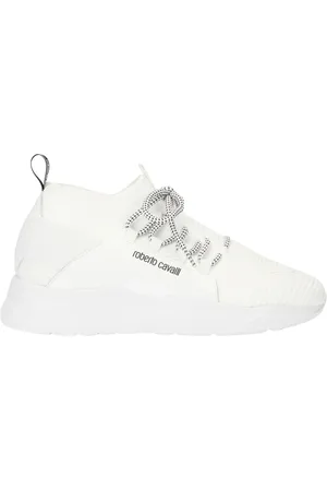 Roberto Cavalli Skor, Herr, 39 EU, Läder, Stilrena löparskor i läder