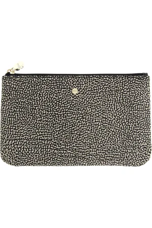 Borbonese Väska, Dam, ONE Size, Läder, Classica Flat Pouch