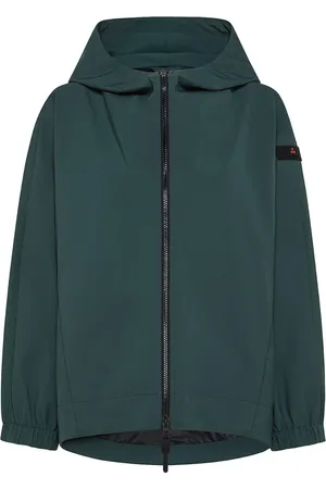 Peuterey Jacka, Dam, S, Polyester, Gröna jackor med huva och fickor