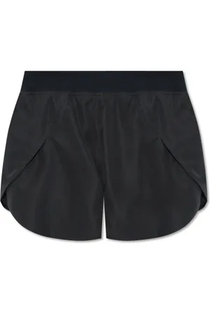 Jil Sander Shorts, Dam, M, Polyester, Shorts med tryckt logotyp