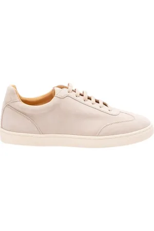 Brunello Cucinelli Skor, Herr, 41 EU, Läder, Velvet Suede Sneakers