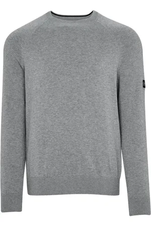 Barbour Stickade tröjor & koftor, Herr, M, Bomull, Bomull Crewneck Sweater