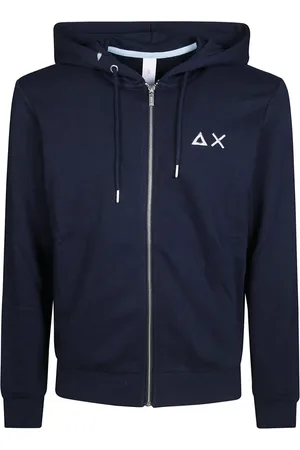 sun68 Sweatshirts & Hoodies, Herr, XL, Bomull, Zip Hoodie för en stilfull look