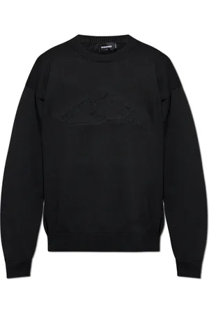 Dsquared2 Stickade tröjor & koftor, Herr, L, Bomull, Tröja med logotyp