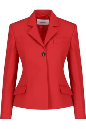 Salvatore Ferragamo Jacka, Dam, S, Röda blazers