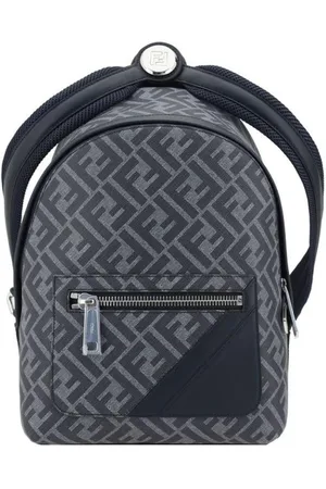 Fendi Väska, Herr, ONE Size, Lyxig FF Mönster Ryggsäck