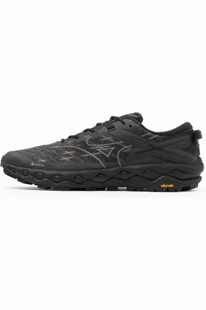 Mizuno Skor, Herr, 39 EU, Läder, Svarta Sneakers med Snörning fram